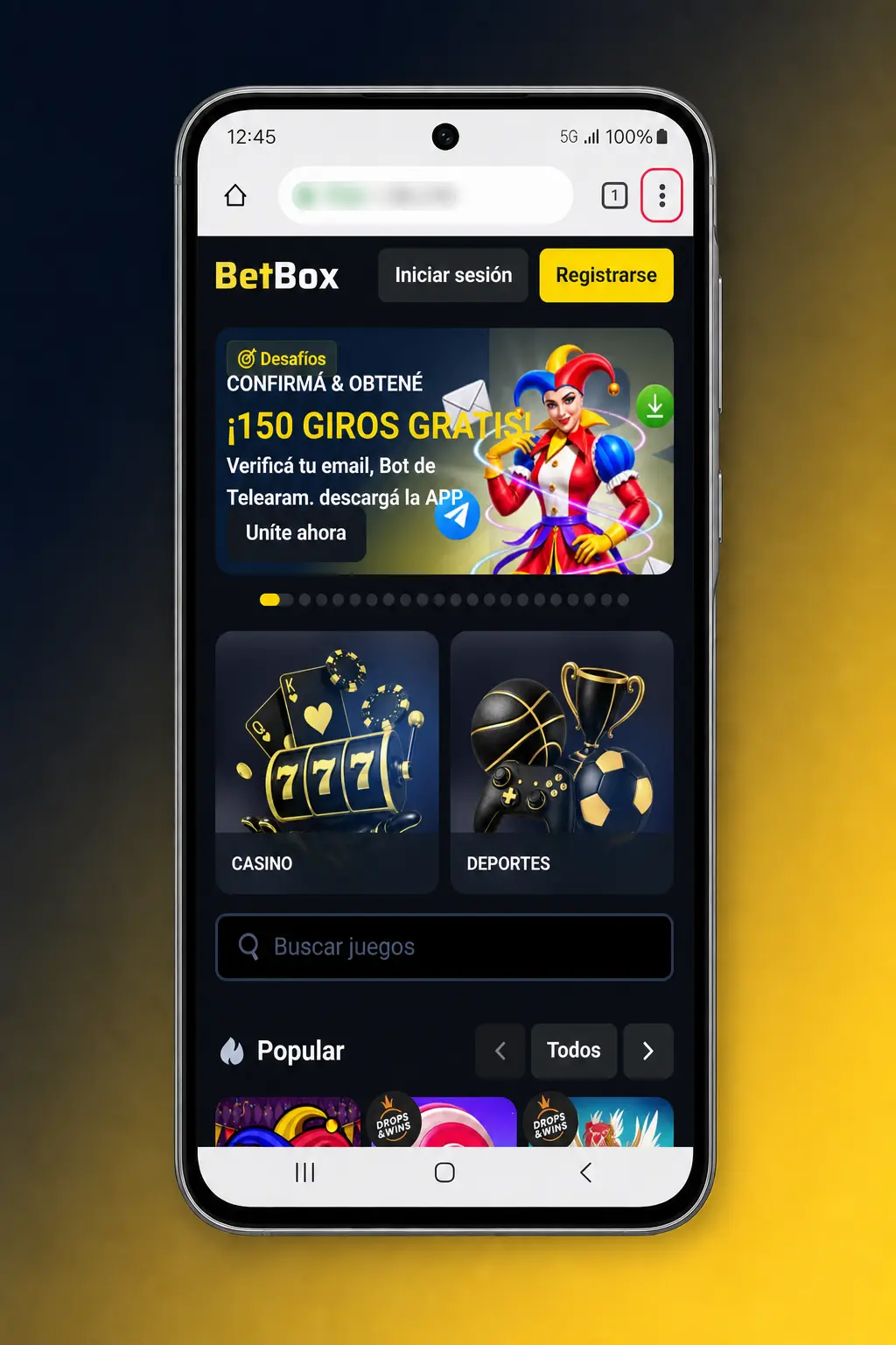 Pasos para descargar e instalar la app de Betbox APK en Android desde el sitio oficial, fuera de Google Play.
