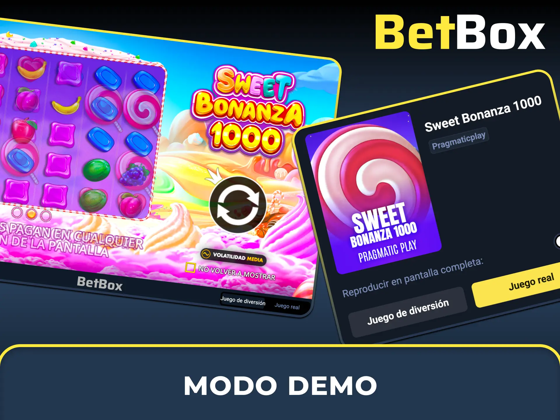 Proba tus juegos preferidos de forma gratuita y sin riesgo usando el Modo Demo en BetBox Casino.