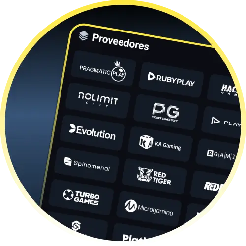 Encontrá fácilmente los títulos de tus desarrolladores preferidos usando los Filtros por Proveedor en BetBox Casino.